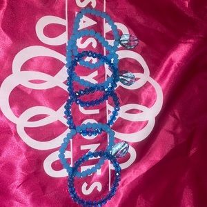 Vintage Sassy Jones Aqua Malia bracelet set